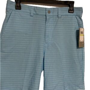 PGA Tour Men's Sky Blue Patterned Shorts. MSRP $65